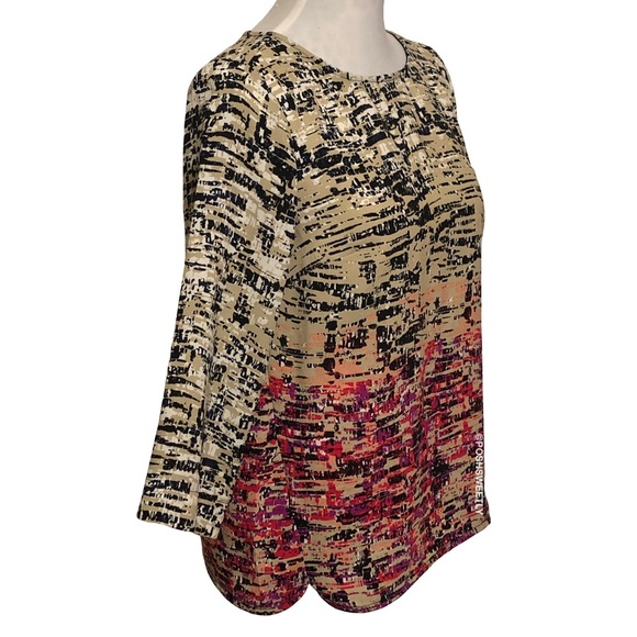 Ombré Printed Blouse - Picture 2 of 8